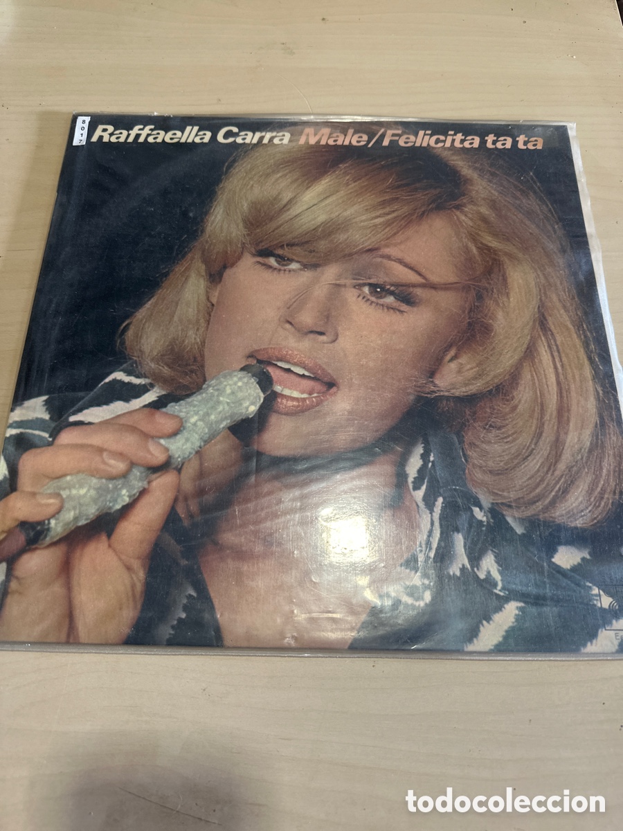 Discos de vinilo: VIN8017 Raffaella carra male felicita ta ta segunda mano