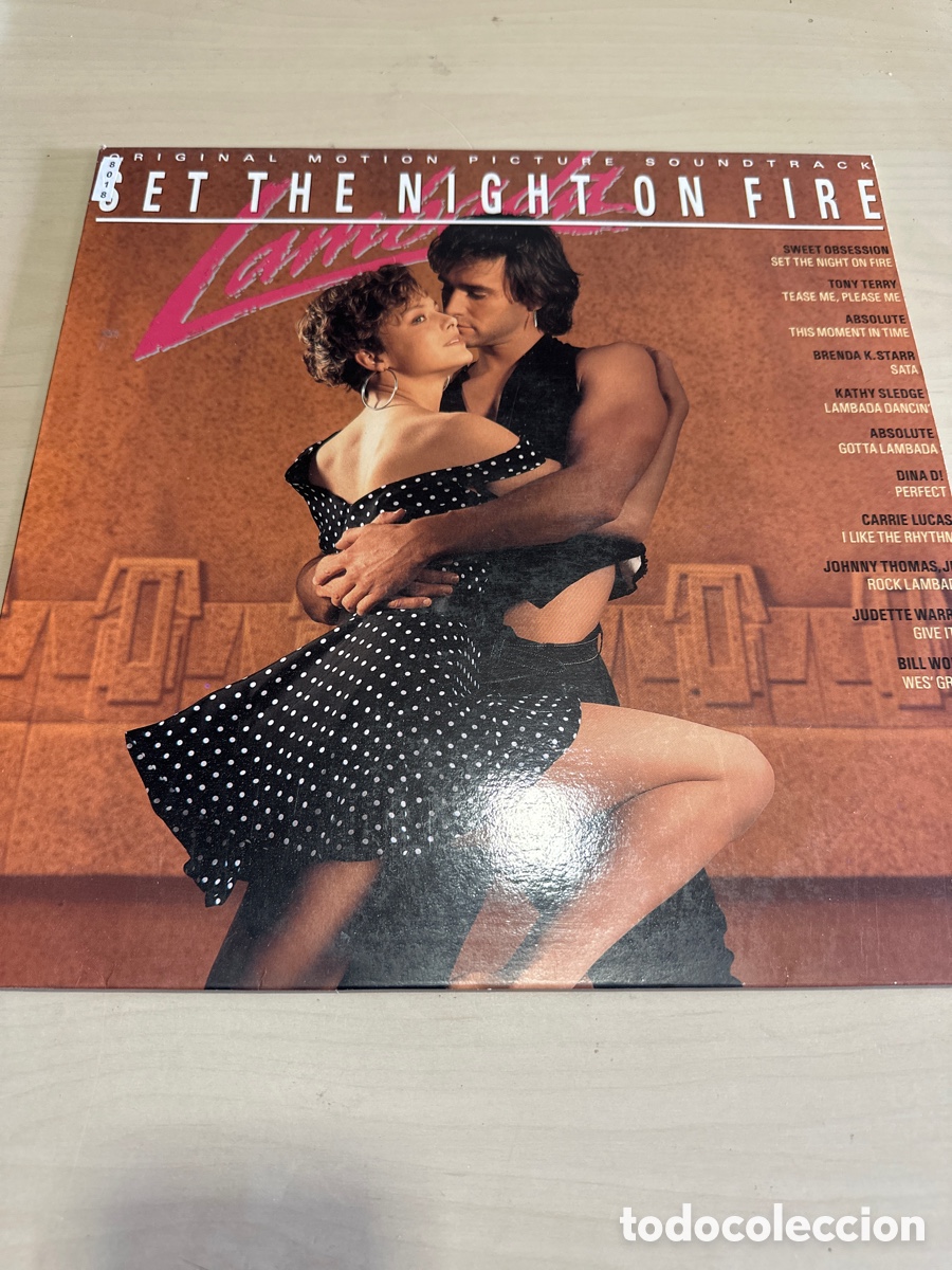 Discos de vinilo: VIN8018 set the night on fire segunda mano