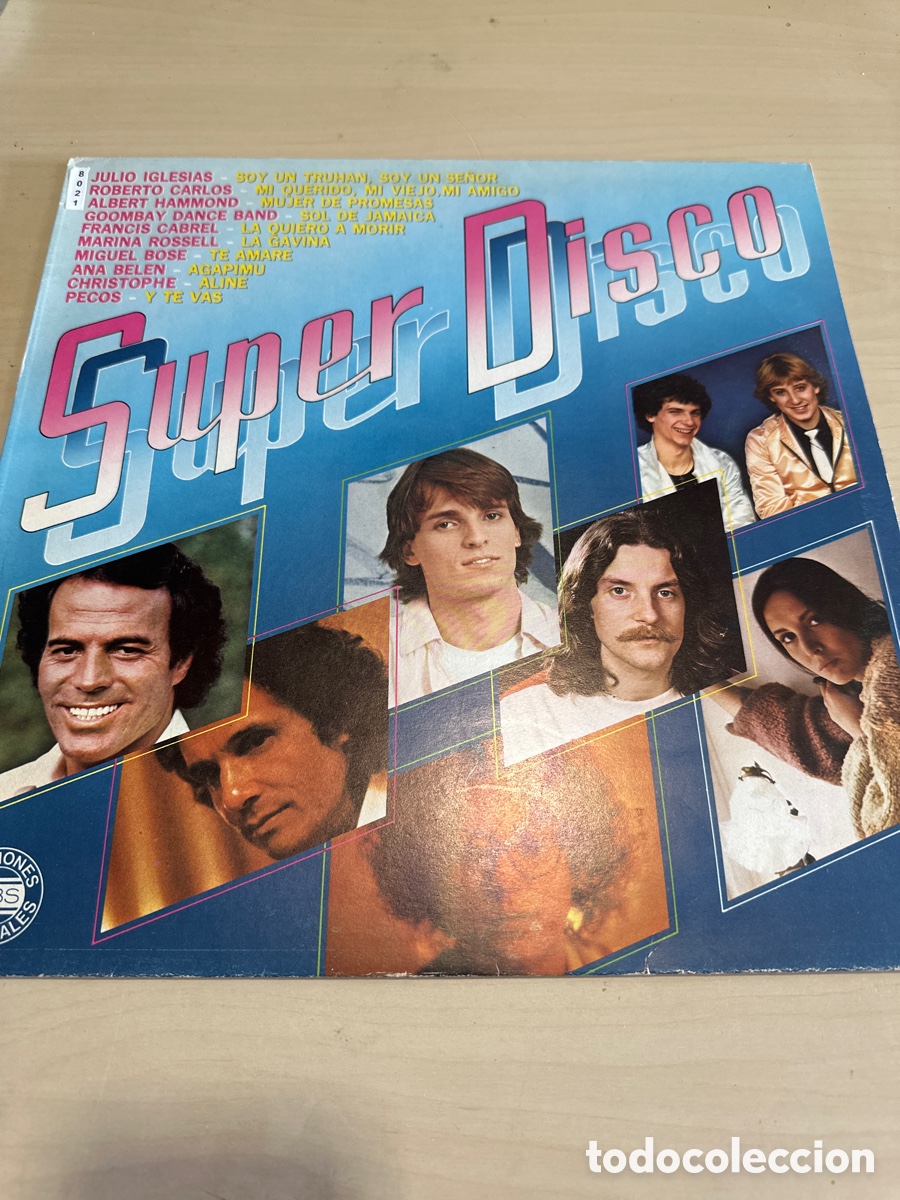 Discos de vinilo: VIN8021 s&uacute;per disco segunda mano - Foto 1