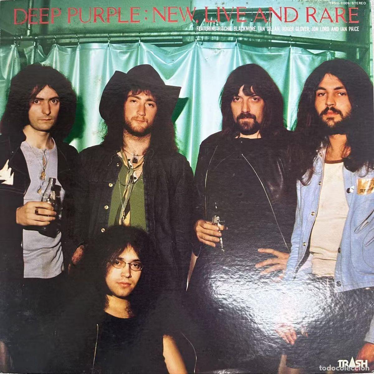 Discos de vinilo: Deep Purple - New Live and Rare 1lp japanese pressing from 1980, with inner insert htf!!!