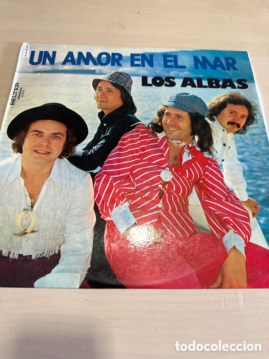 Discos de vinilo: VIN8022 un amor en el mar los albas segunda mano