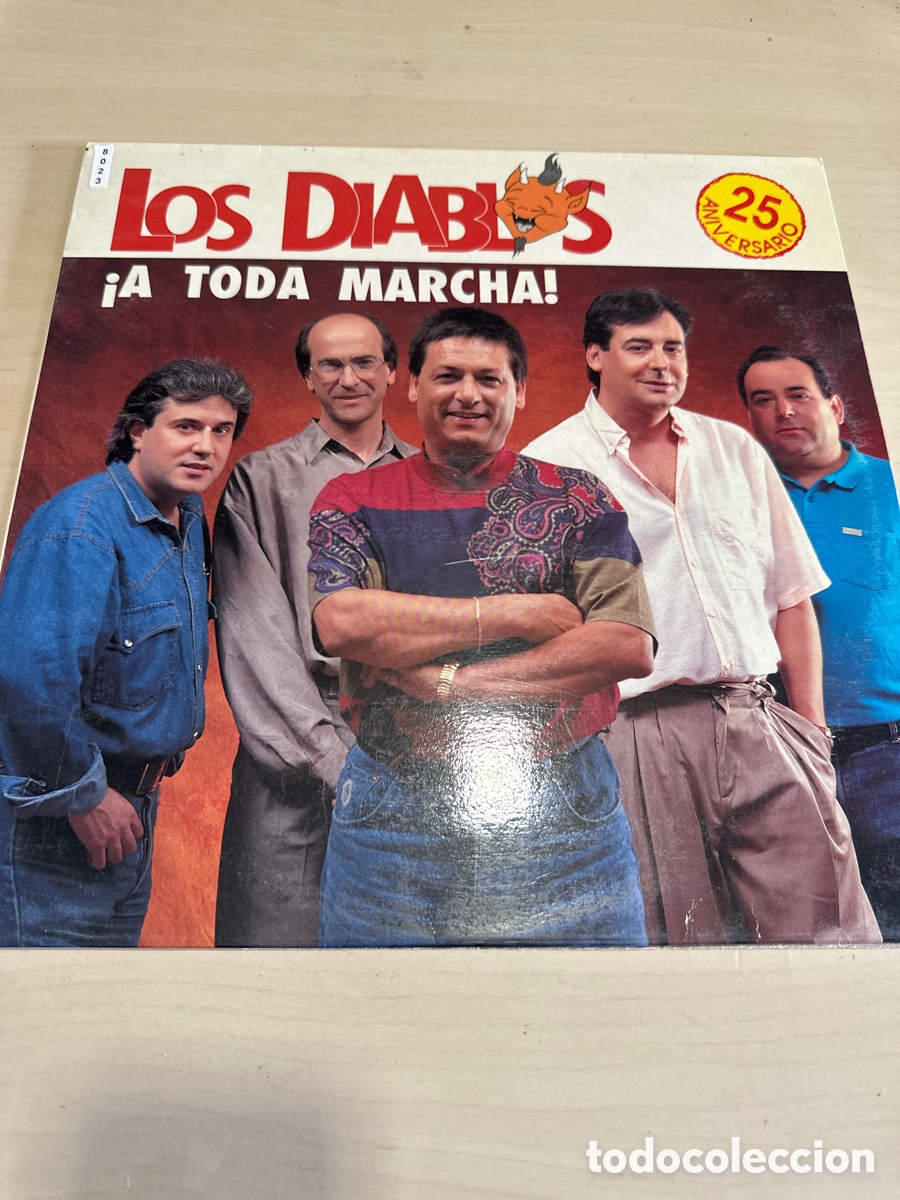 Discos de vinilo: VIN8023 los diablos a toda marcha segunda mano
