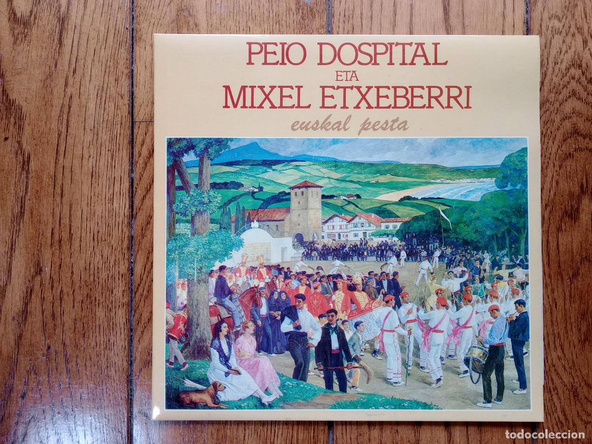 Discos de vinilo: Peio Dospital eta Mixel Etxeberri - Euskal pesta