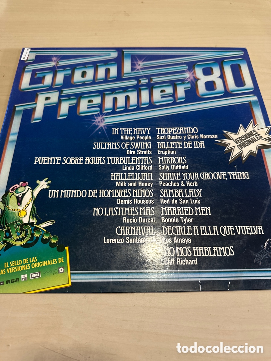 Discos de vinilo: VIN8028 gran premier 80 segunda mano