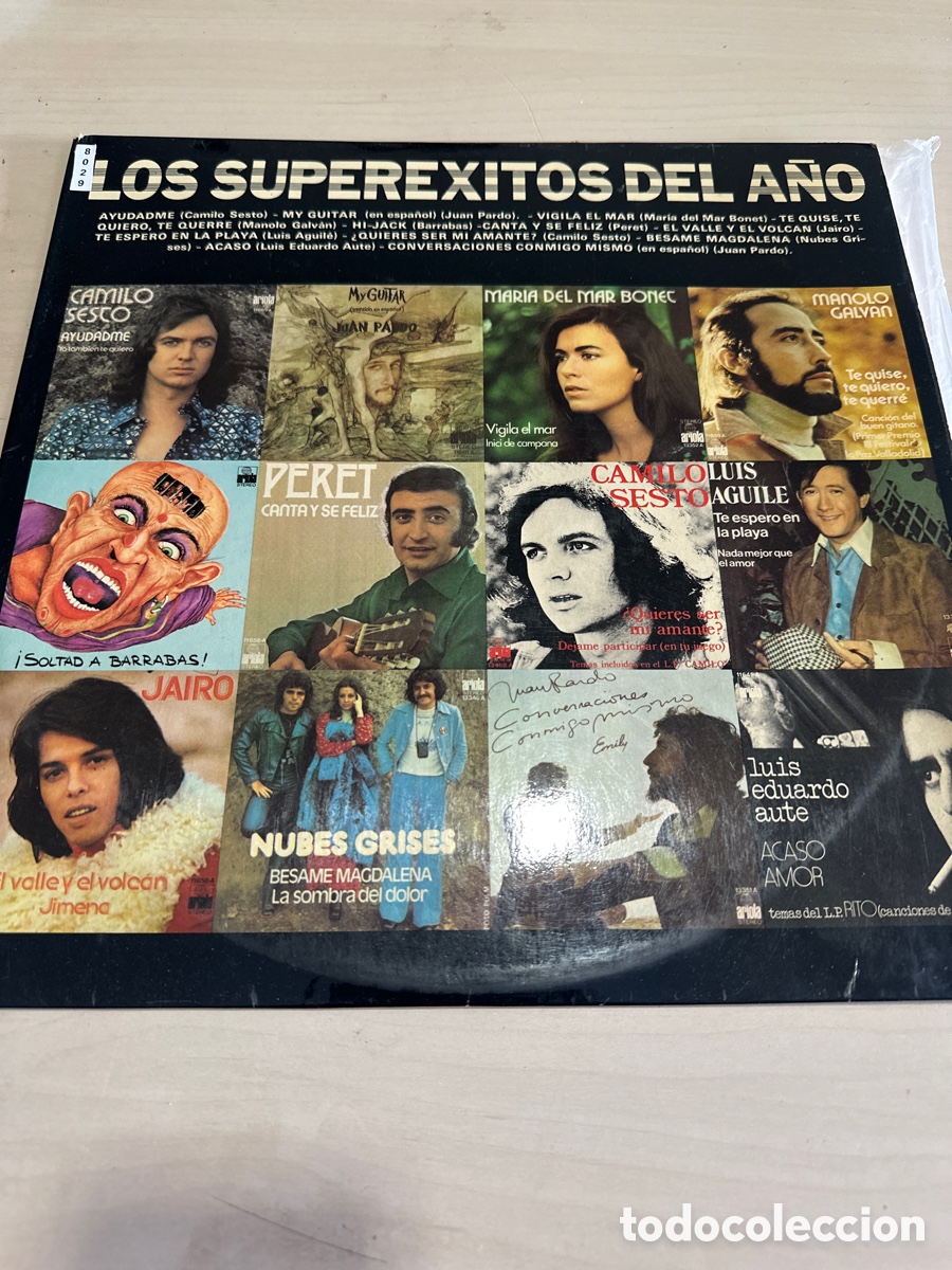 Discos de vinilo: VIN8029 los superexitos del a&ntilde;o segunda mano