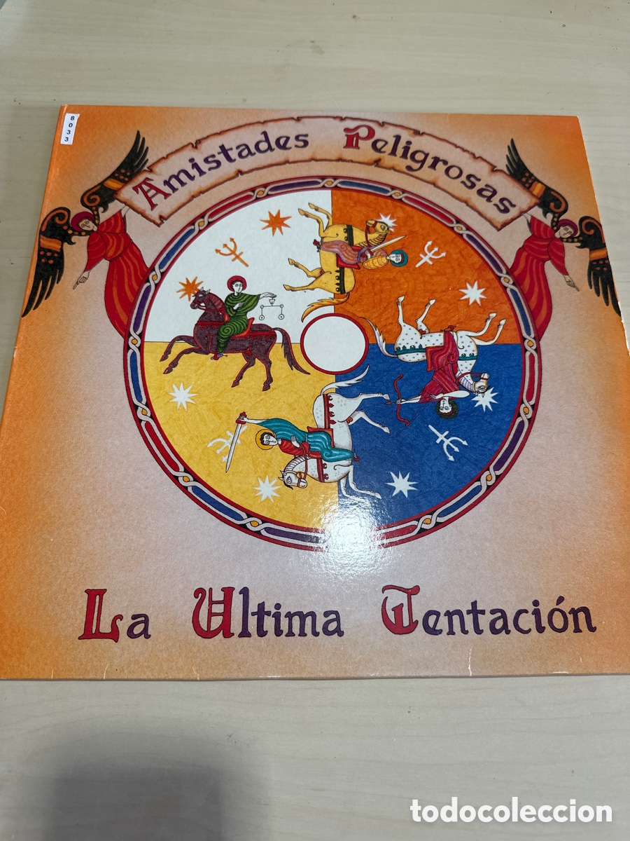 Discos de vinilo: VIN8033 amistades peligrosas la &uacute;ltima tentaci&oacute;n segunda mano