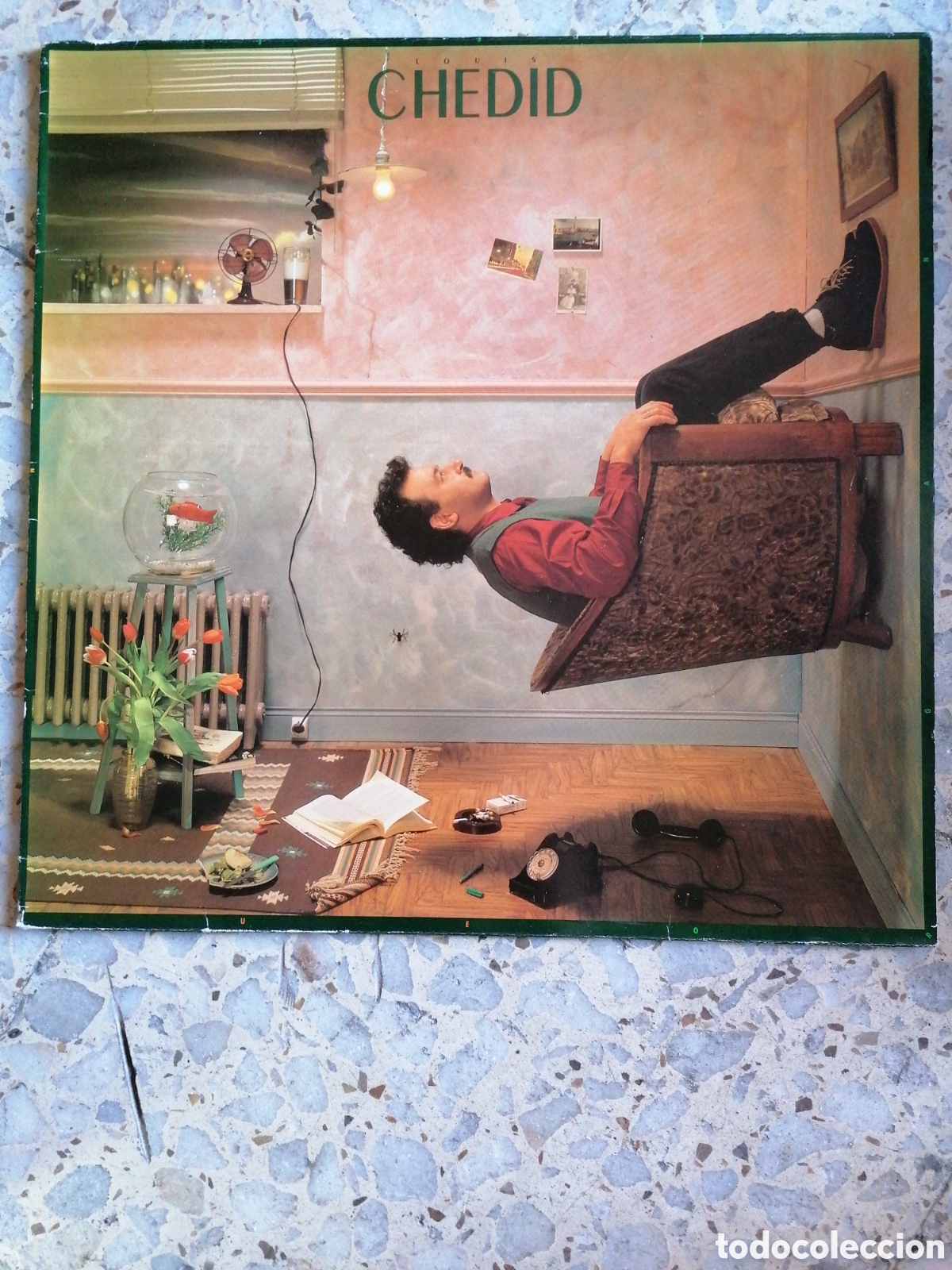 Discos de vinilo: LP LOUIS CHEDID PANIQUE ORGANISEE 1983 ESPA&Ntilde;A