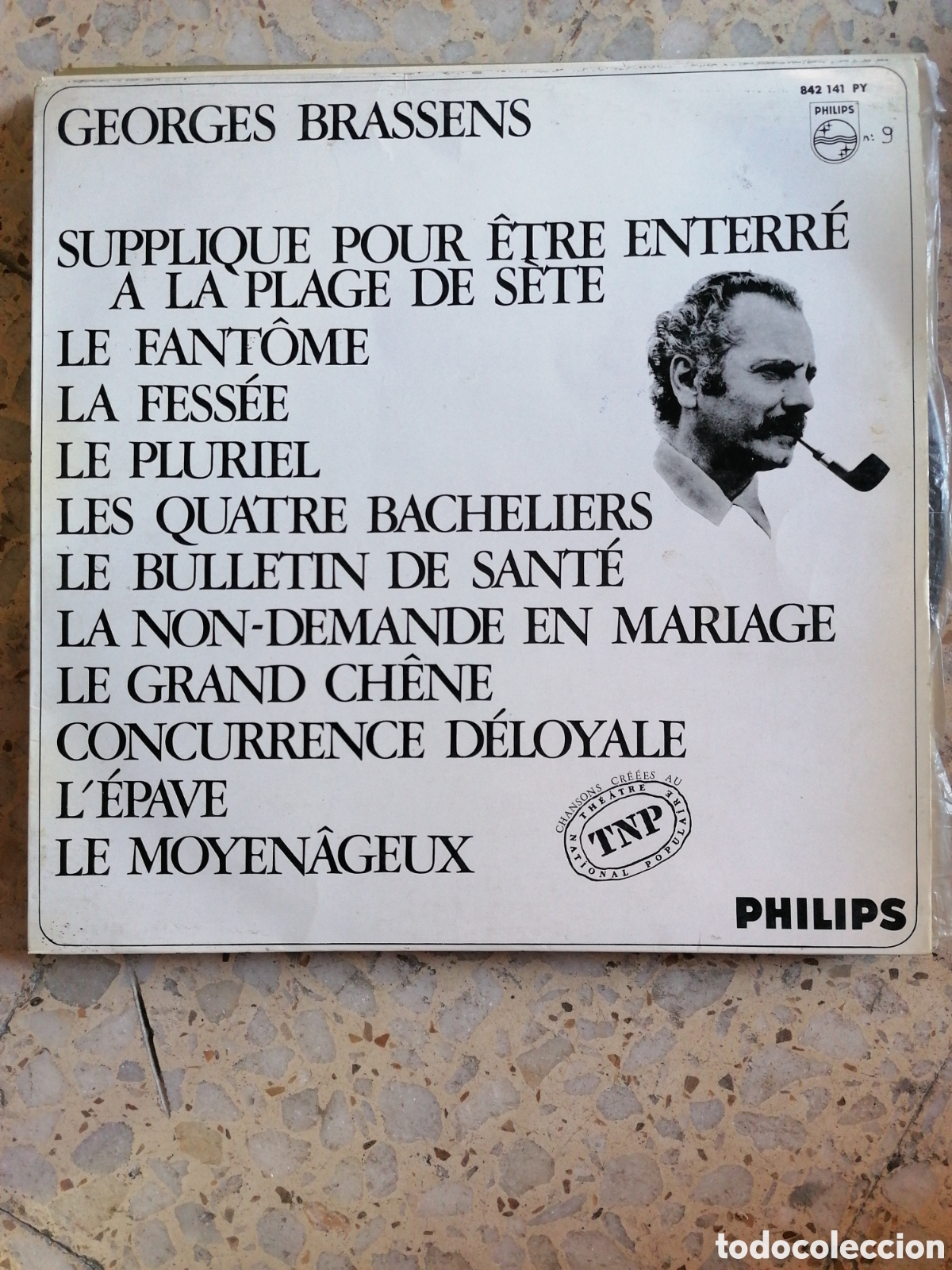 Discos de vinilo: LP GEORGES BRASSENS 1967 - Foto 1