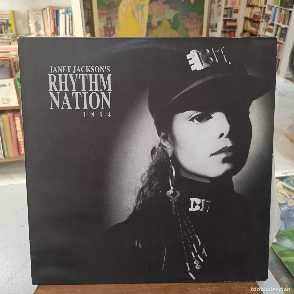Discos de vinilo: Janet Jackson - Rhythm Nation 1814 - LP. A&M Records 1989