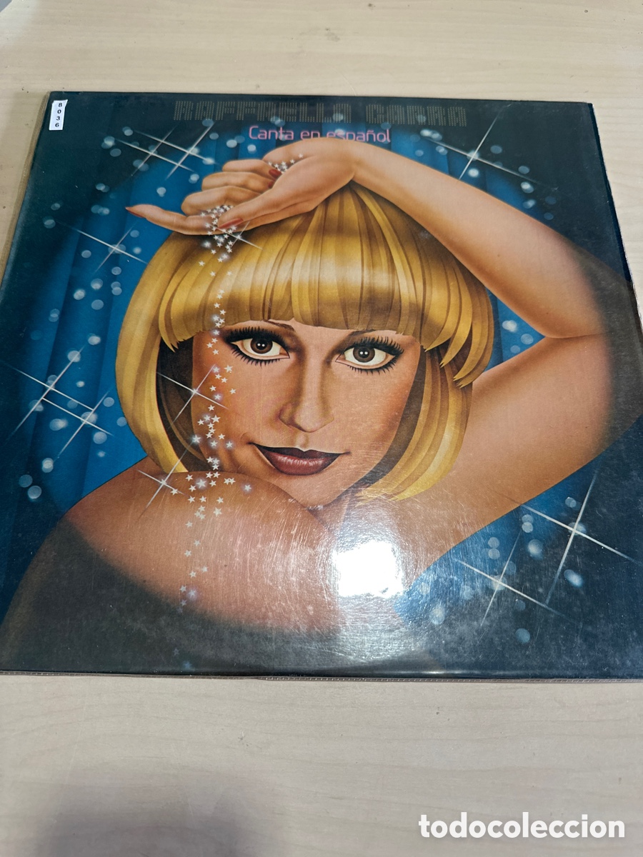 Discos de vinilo: VIN8036 Raffaella carra canta en espa&ntilde;ol segunda mano