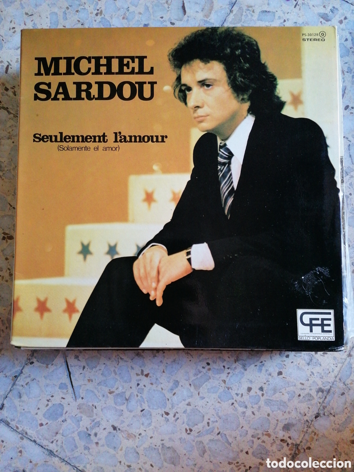 Discos de vinilo: LP MICHAEL SARDOU SEULEMENT L&acute;AMOUR SOLAMENTE EL AMOR 1978 ESPA&Ntilde;A PORTADA DOBLE EX