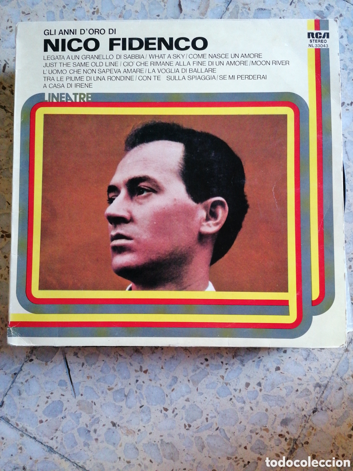 Discos de vinilo: LP NICO FIDENCO GLI ANNI D&acute;ORO DI 1977 ITALIA EX