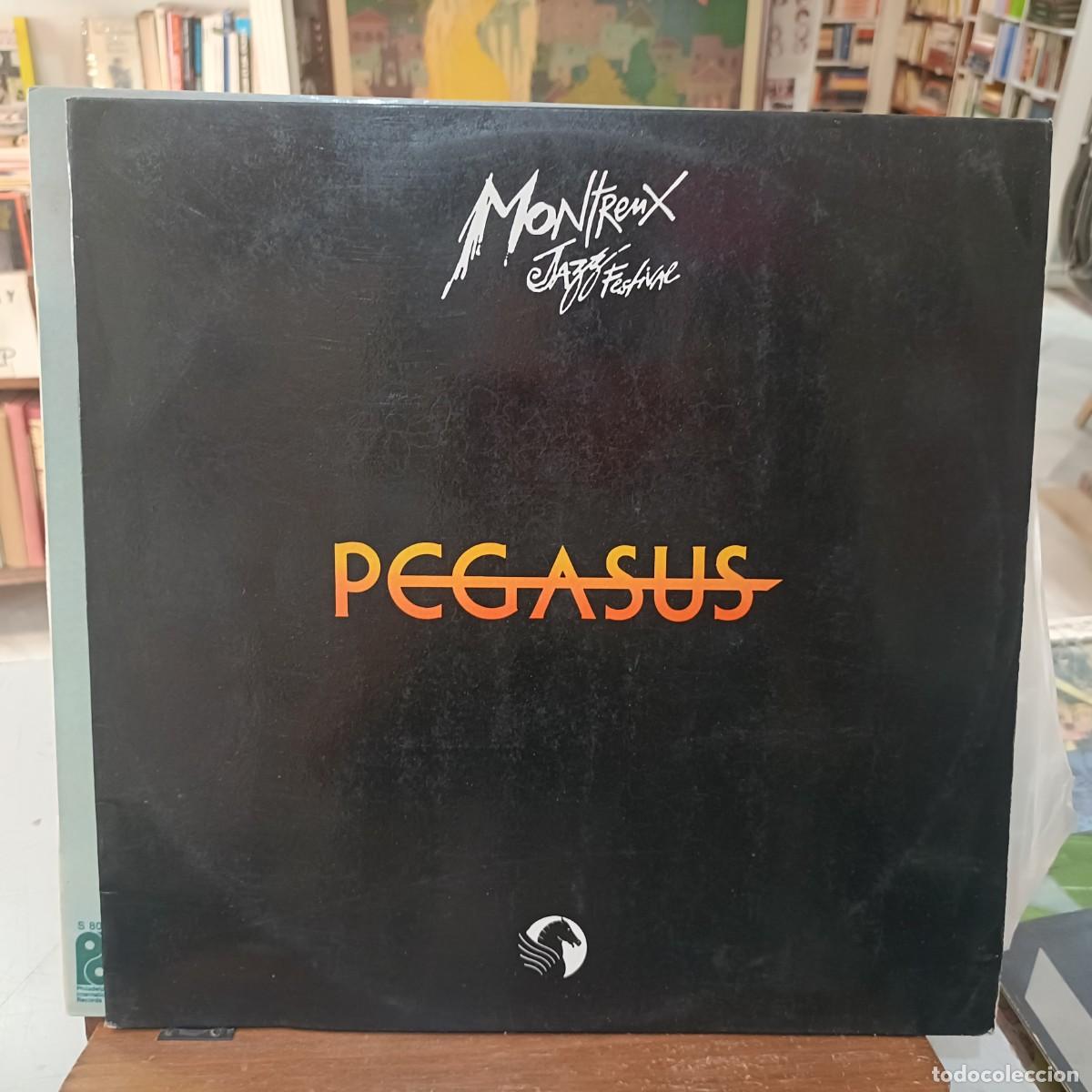 Discos de vinilo: Pegasus - Pegasus a Montreux (Jazz Festival) - LP. Pegasus Records 1984