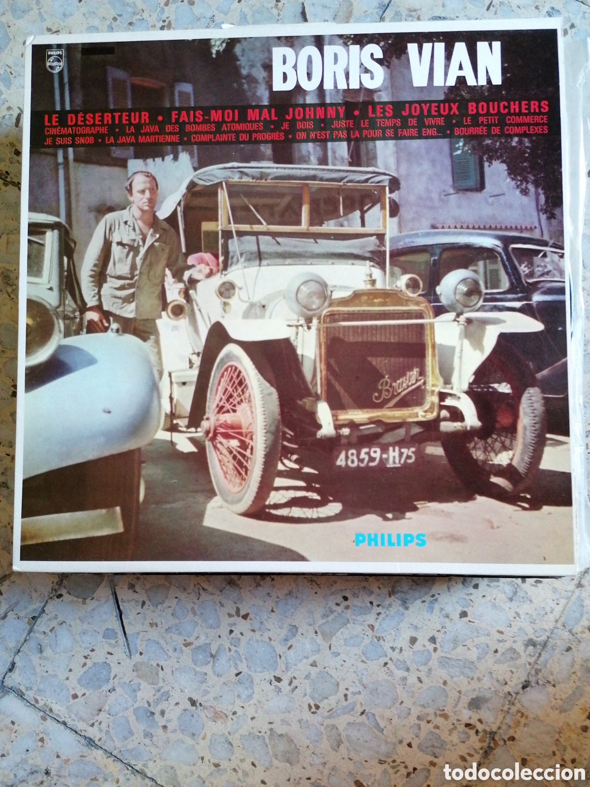 Discos de vinilo: LP BORIS VIAN POSSIBLES OU IMPOSIBLES 1968 FRANCIA DISCO EX