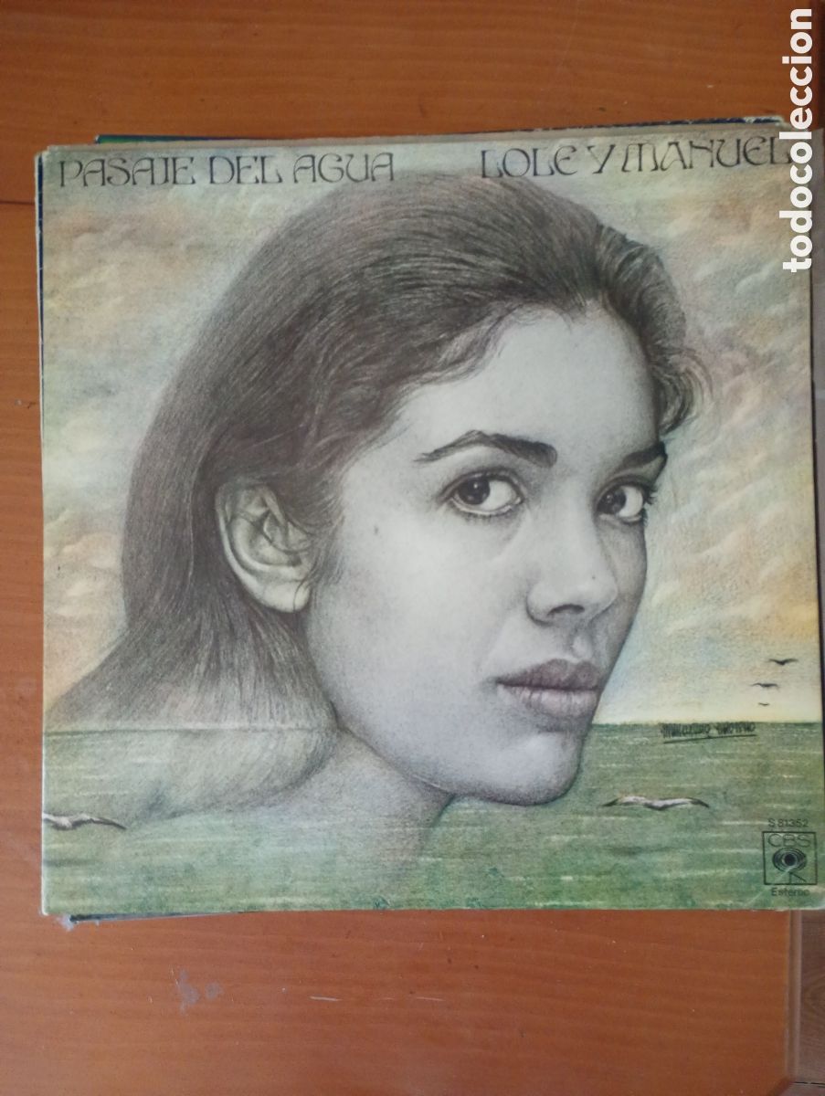 Vinyl records: LOLE Y MANUEL - PASAJE DEL AGUA - LP VINILO 1976 ORIGINAL 1&ordf; EDICI&Oacute;N CBS (S 81352) &iexcl;COLECCIONISTAS -