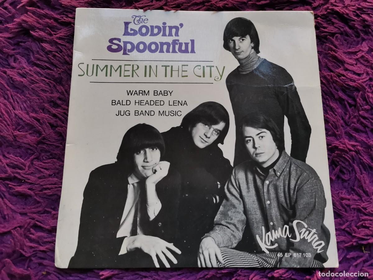 Discos de vinilo: The Lovin' Spoonful &ndash; Summer In The City Vinilo 7&rdquo; EP 1966 France 45 EP 617 103