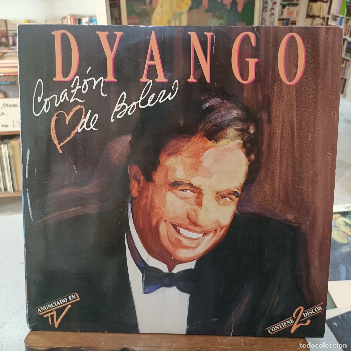 Discos de vinilo: Dyango - Coraz&oacute;n de Bolero - Doble LP. sello EMI 1990