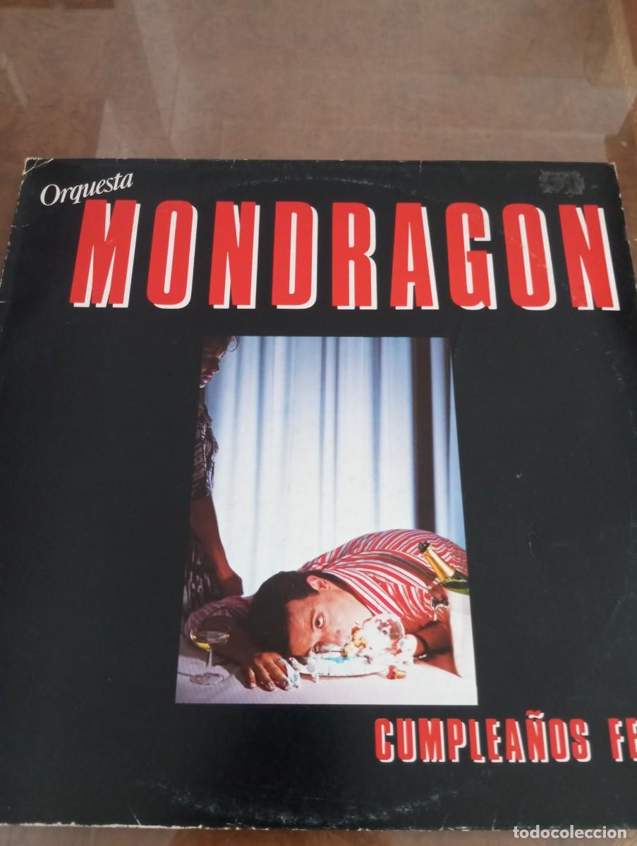 Discos de vinilo: ORQUESTA MONDRAG&Oacute;N , CUMPLEA&Ntilde;OS FELIZ, DISCO LP DE VINILO