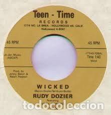 Discos de vinilo: Rudy Dozier &ndash; Wicked (Vinyl, Teen-Time Records TT-1004)