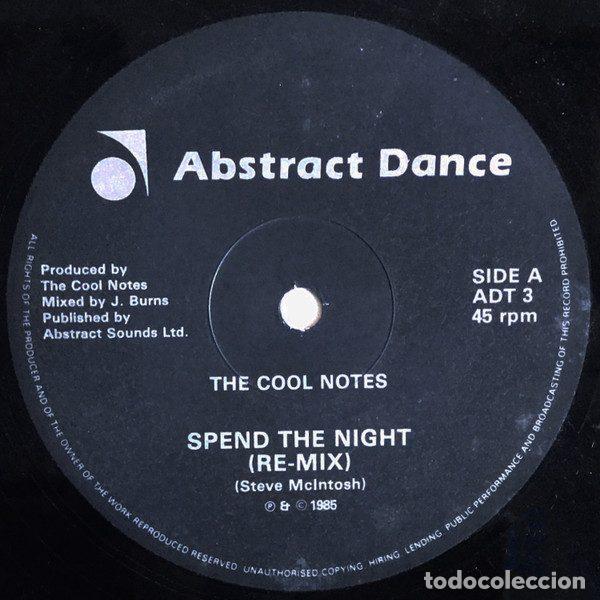 Dischi in vinile: The Cool Notes &ndash; Spend The Night (Re-Mix) (Vinyl, Abstract Dance ADT 3)