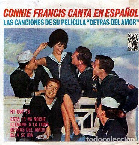 Dischi in vinile: Connie Francis &ndash; Canta En Espa&ntilde;ol Las Canciones De Su Pelicula &rdquo;Detras Del Amor&rdquo; (Vinyl, MGM...