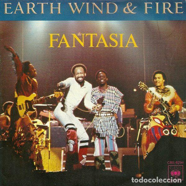 Discos de vinilo: Earth Wind & Fire &ndash; Fantasia (Vinyl, CBS CBS 6294)