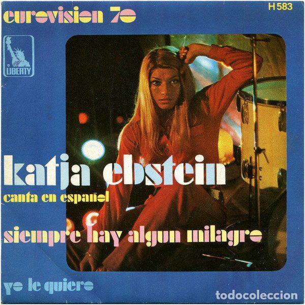 Disques de vinyle: Katja Ebstein &ndash; Siempre Hay Alg&uacute;n Milagro (Vinyl, Liberty H 583)