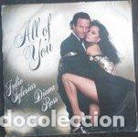 Disques de vinyle: Julio Iglesias & Diana Ross &ndash; All Of You (Vinyl, CBS A 4522)