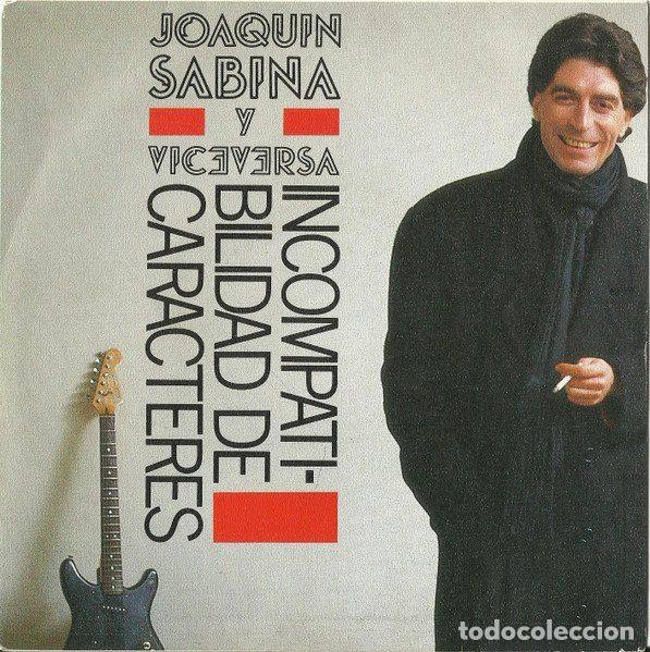 Vinyl records: Joaqu&iacute;n Sabina Y Viceversa &ndash; Incompatibilidad Y Carateres (Vinyl, Ariola Eurodisc S.A. A-107702)