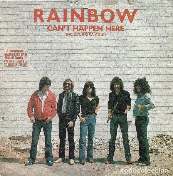 Vinyl-Schallplatten: Rainbow &ndash; Can't Happen Here = No Ocurrira Aqu&iacute; (Vinyl, Polydor 20 95 381)