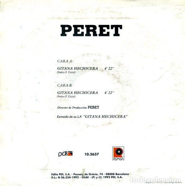 Discos de vinilo: Peret &ndash; Gitana Hechicera (Vinyl, PDI 10.2637) - Foto 2