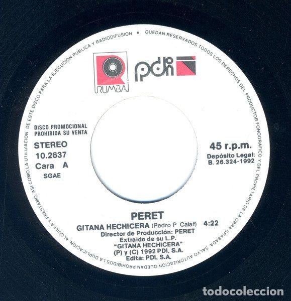 Discos de vinilo: Peret &ndash; Gitana Hechicera (Vinyl, PDI 10.2637) - Foto 3