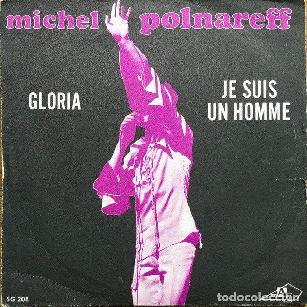 Vinyl records: Michel Polnareff &ndash; Gloria / Je Suis Un Homme (Vinyl, Disc'Az AZ 10.592)