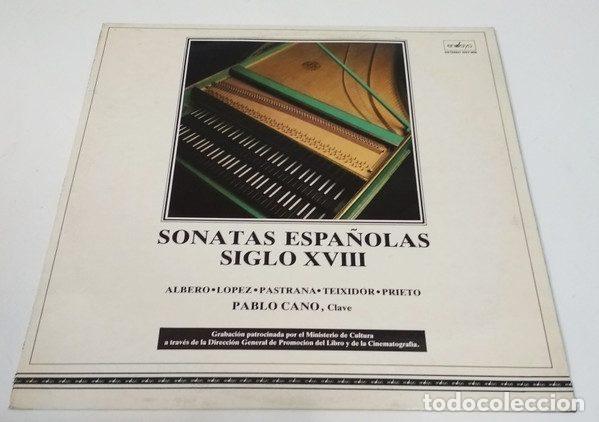 Disques de vinyle: Pablo Cano &ndash; Sonatas Espa&ntilde;olas Siglo XVIII (Vinyl, Ensayo ENY-956)