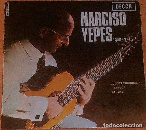 Vinyl-Schallplatten: Narciso Yepes &ndash; Juegos Prohibidos (Vinyl, Decca SDGE 80 909)