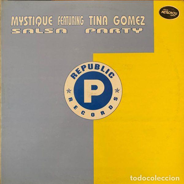 Discos de vinil: Mystique &ndash; Heartbreaker (I Can't Understand) / Salsa Party (Vinyl, Republic Records 41 413 M)