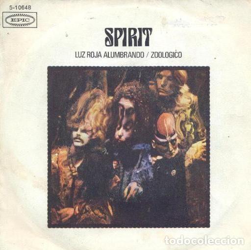 Discos de vinil: Spirit &ndash; Luz Roja Alumbrando / Zoologico (Vinyl, Epic 5-10648)
