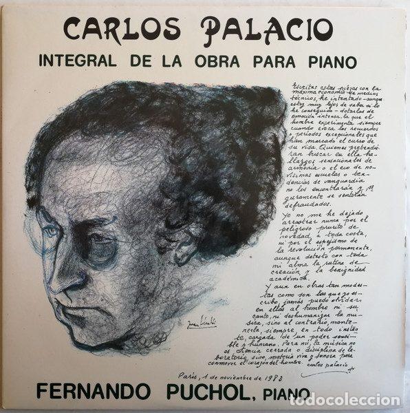 Disques de vinyle: Carlos Palacio Feat Fernando Puchol &ndash; Integral De La Obra Para Piano (Vinyl, Alberri ALS-10.107/8-A)