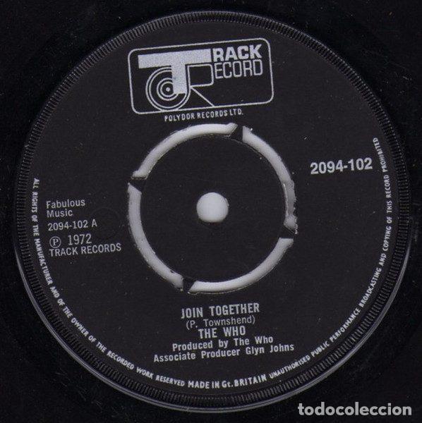 Vinyl records: The Who &ndash; Join Together (Vinyl, Track Record 2094-102)
