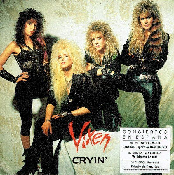 Vinyl-Schallplatten: Vixen &ndash; Cryin' (Vinyl, EMI-Manhattan Records 006 203069 1)