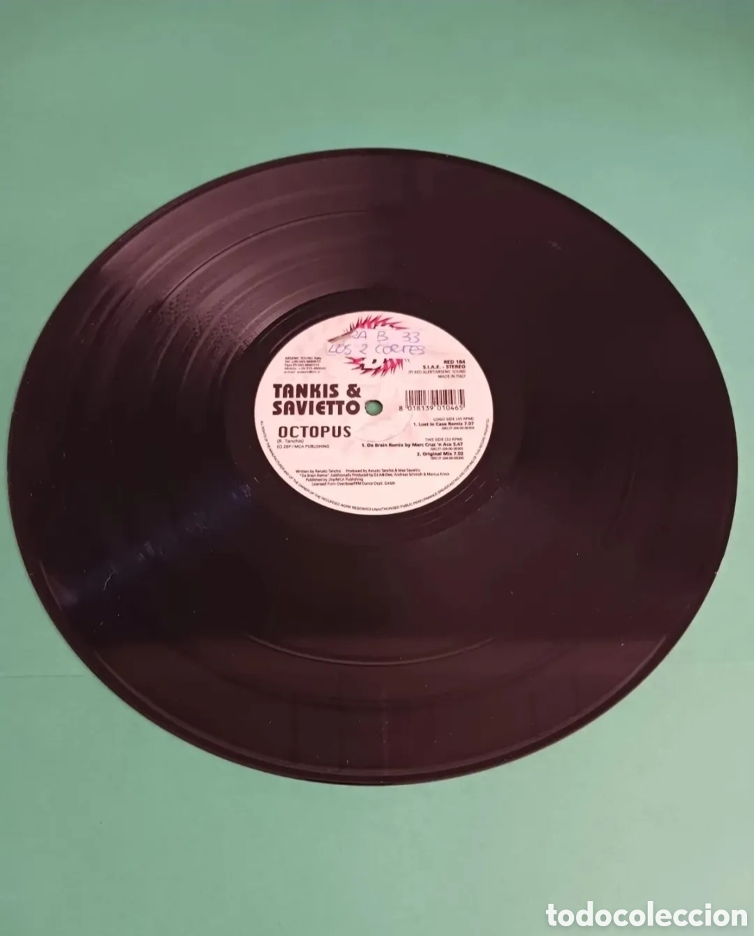 Discos de vinilo: Vinilo Tankis & Savietto/ OCTOPUS - Foto 2
