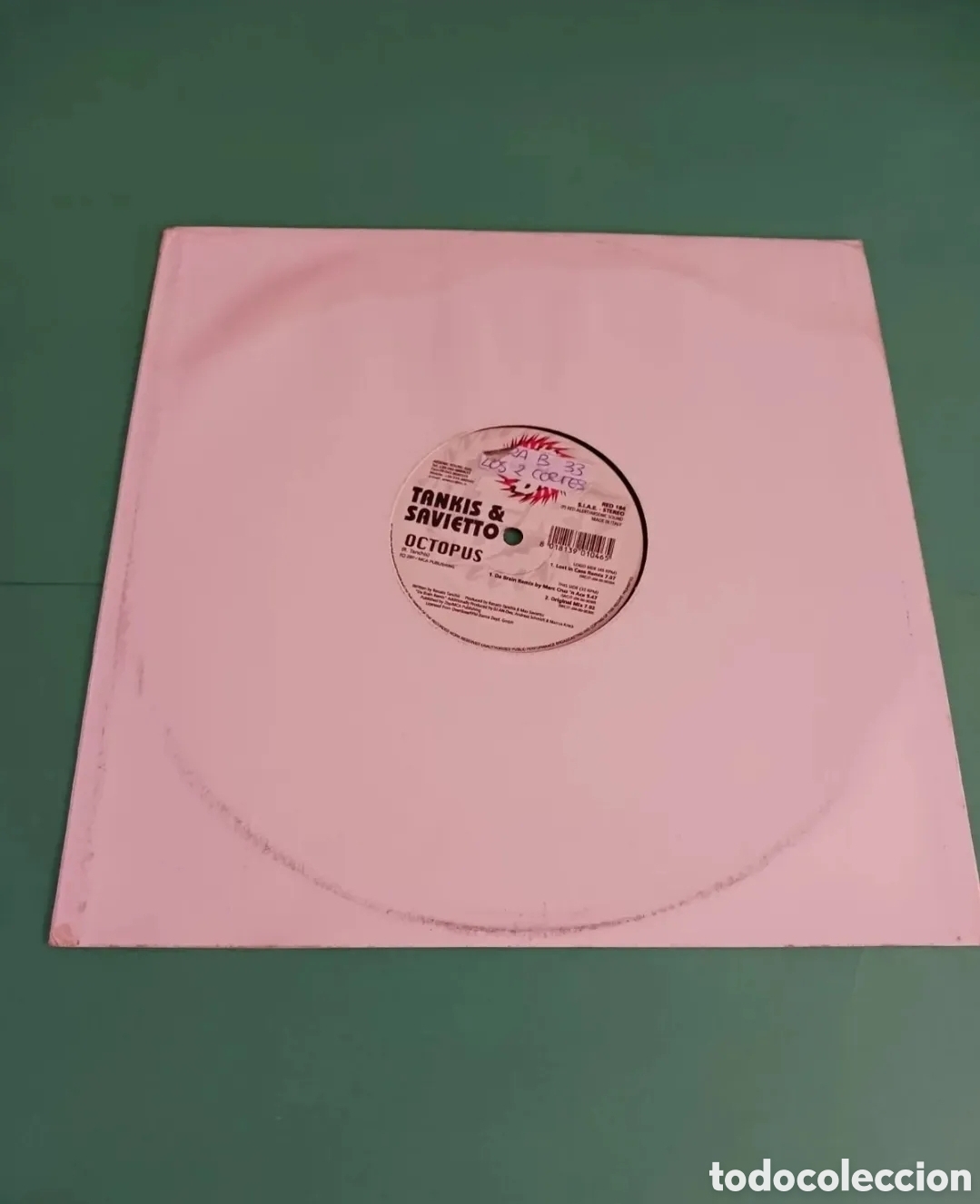 Discos de vinilo: Vinilo Tankis & Savietto/ OCTOPUS - Foto 4