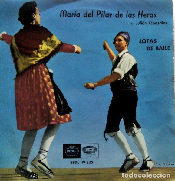 Disques de vinyle: Maria Del Pilar De Las Heras &ndash; Jotas de Baile (Vinyl, Regal SEDL 19.222)
