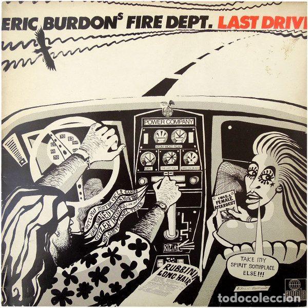 Discos de vinilo: Eric Burdon's Fire Dept. &ndash; Last Drive (Vinyl, Ariola I-202 800)