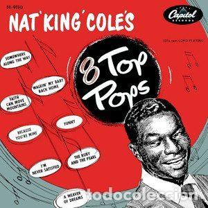 Discos de vinilo: Nat 'King' Cole &ndash; Nat 'King' Cole's 8 Top Pops (Vinyl, Capitol Records H-9110)
