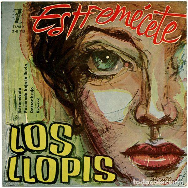 Discos de vinil: Los Llopis &ndash; Estrem&eacute;cete (Vinyl, Zafiro Z-E 115)