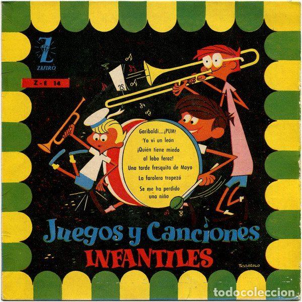 Disques de vinyle: Orquesta Calesita &ndash; Juegos Y Canciones Infantiles (Vinyl, Zafiro Z-E 14)