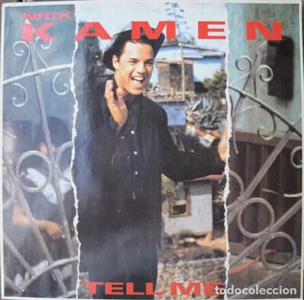 Discos de vinil: Nick Kamen &ndash; Tell Me (Vinyl, WEA 247 917-0)