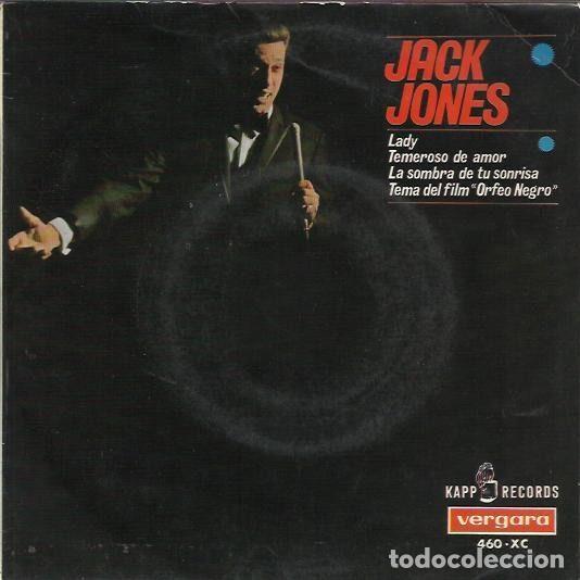 Dischi in vinile: Jack Jones &ndash; Lady / Afraid To Love / The Shadow Of Your Smile / A Day In The Life Of A Fool...