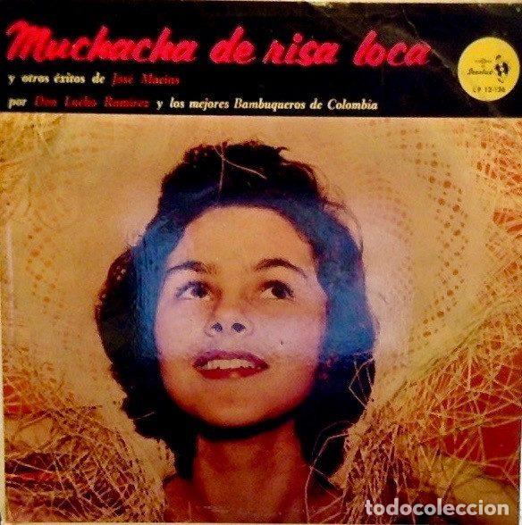 Discos de vinilo: Don Lucho Ram&iacute;rez &ndash; Muchacha De Risa Loca Y Otros &Eacute;xitos De Jos&eacute; Mac&iacute;as (Vinyl, Sonolux LP 12-136)